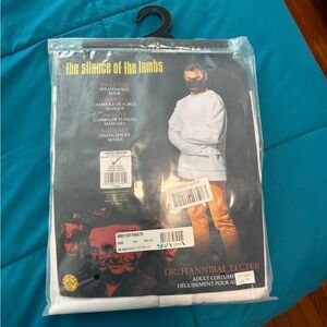 Adult the silence of the lambs Dr. Hannibal Lecter costume L